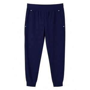 Soybu Men's Blue Solid Jogger Pants Drawstring Waist Athleisure Size M